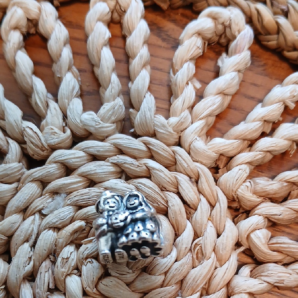 Pandora Silver Owl Charm